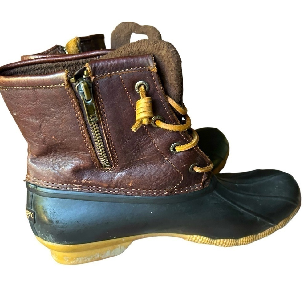 Sperry Saltwater Duck boot -Dark brown